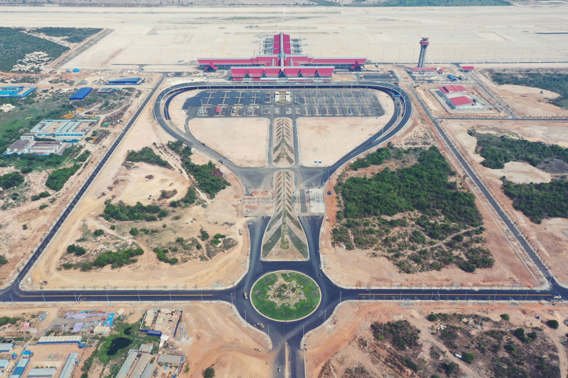 暹粒吳哥國際機場市政道路+航站樓+塔臺