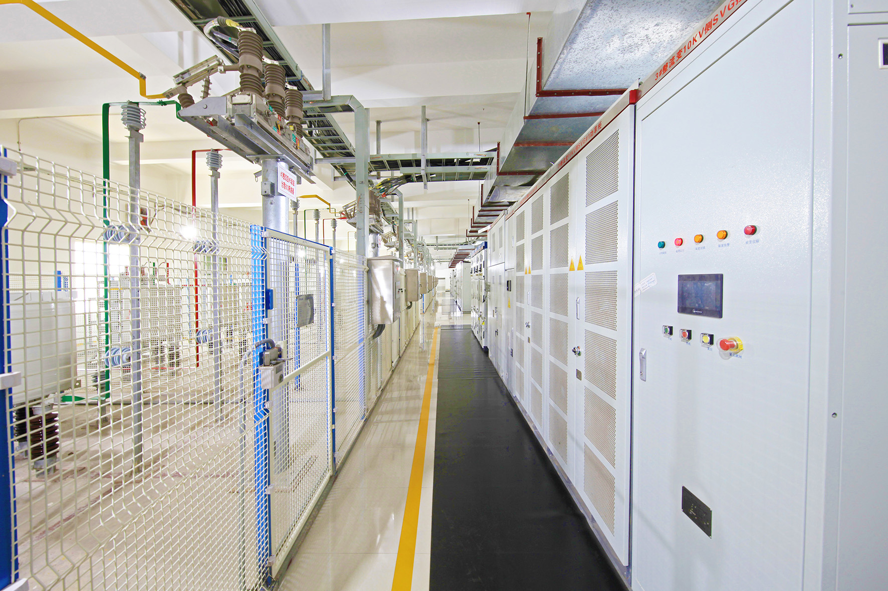 云錫文山鋅銦冶煉技改項目變電站設備安裝