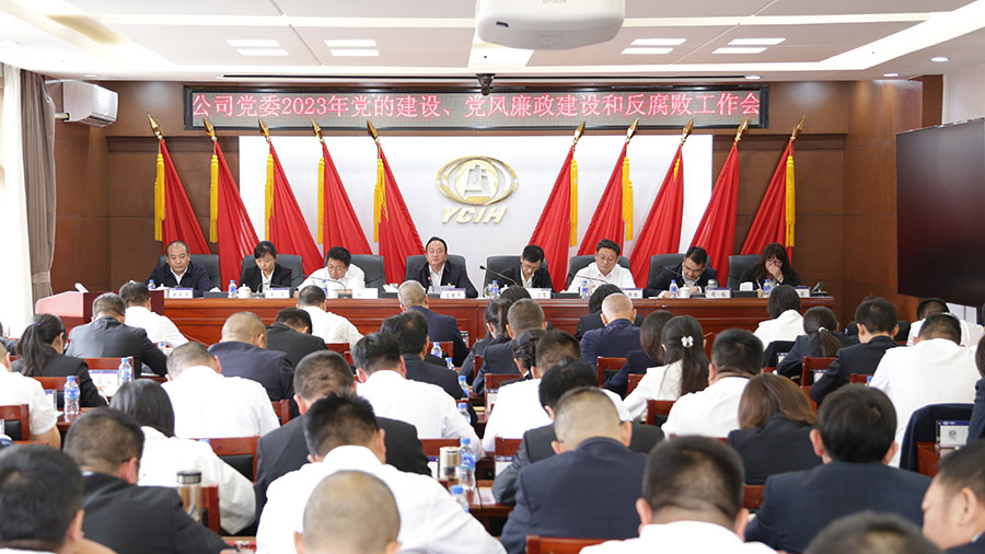 公司召開2023年度黨的建設、黨風廉政建設和反腐敗工作會