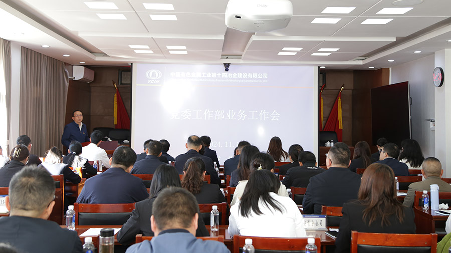 公司黨委召開2024年黨建業務工作會