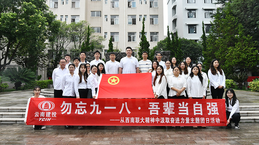 公司團委組織開展“勿忘九一八 吾輩當自強”主題團日活動