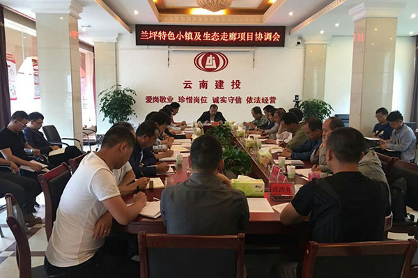 李勁松出席蘭坪特色小鎮及生態走廊項目協調會
