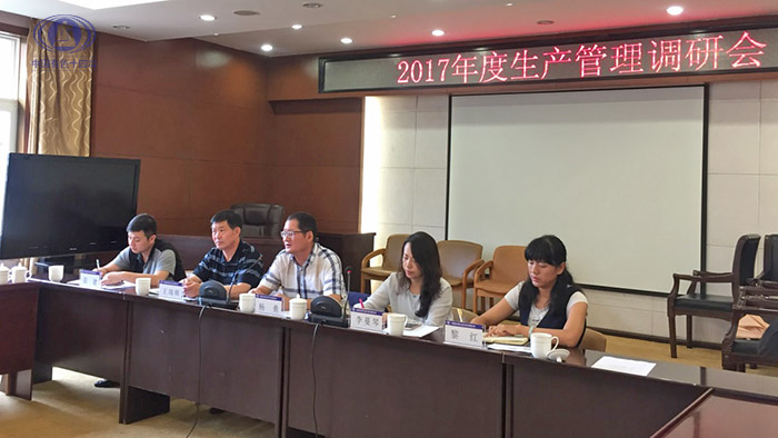 集團生產管理部到公司進行專項調研