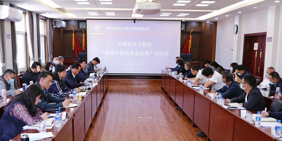 公司召開“管理升級促效益至尊”思想大討論專題會