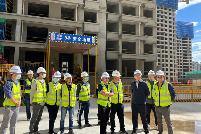 公司組織到建投四公司項目對標交流學習