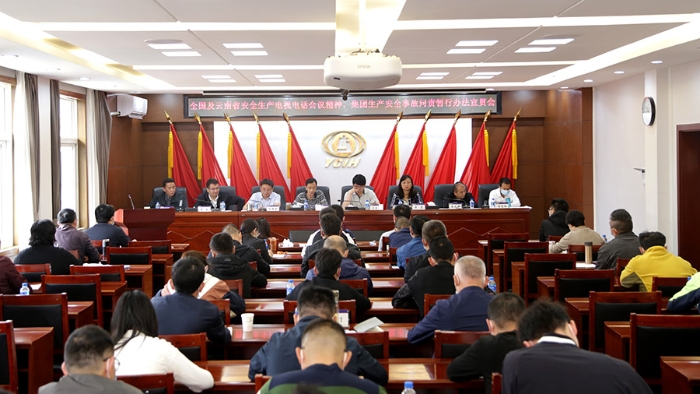 全員學安全 公司黨委全覆蓋組織學習安全會議文件精神